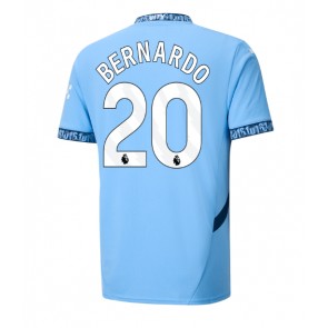 Manchester City Bernardo Silva #20 Replika Hjemmebanetrøje 2024-25 Kortærmet